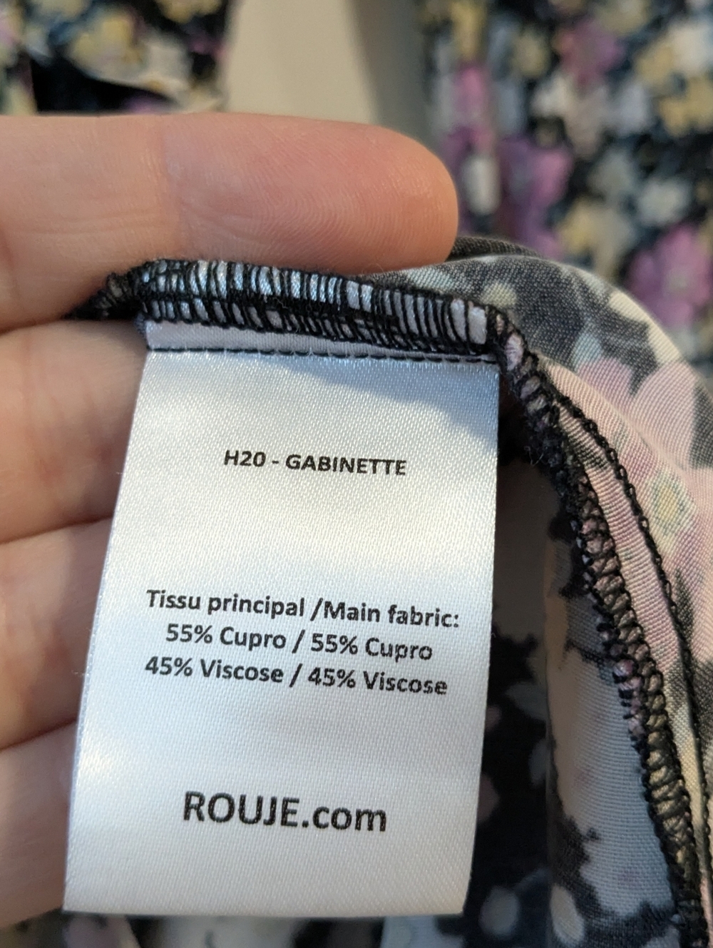 NEW Rouje Paris Gabinette Floral Mini Dress - Picture 7 of 8